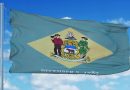 Delaware zastava na brodu